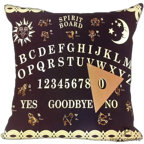 Заказная декоративная наволочка Ouija Board Spirit Board квадратная Наволочка на молнии 35X35,40x40,45x45 см(с одной стороны) 80527-21-10 - Цвет: Square Pillowcases