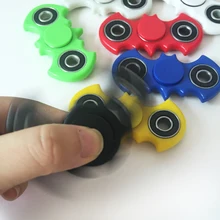 6 цвет Новый Обучение & Образование Игрушка bat stylesTri-Непоседа Spinner spinner Пластиковые EDC Руки Счетчик Для Аутизма Непоседа игрушки