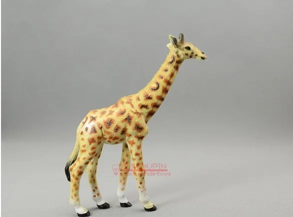 Animas ! solid animal model toy decoration  Giraff...