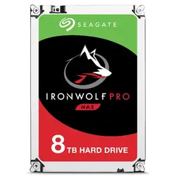 Seagate IronWolf Pro ST8000NE0004, 3,5 ", 8000 ГБ, 7200 об./мин., Serial ATA III, 256 МБ, HDD