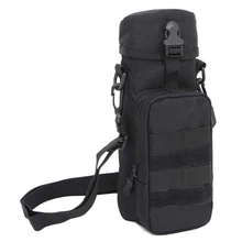 Army Fans Hot Molle Outdoor Sport Tactical Gear Water Bottle Pouch Kettle Shoulder Bag Hiking Climbing