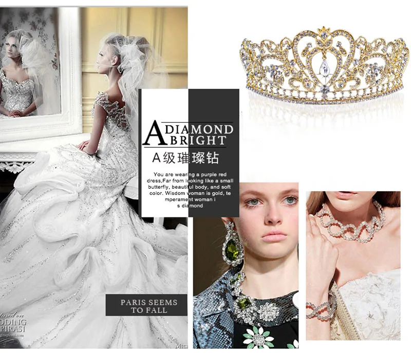 Китайский головной убор, трендовая свадебная корона, гребень для волос, Набор шпилек, аксессуары для волос невесты, цветочные повязки на голову