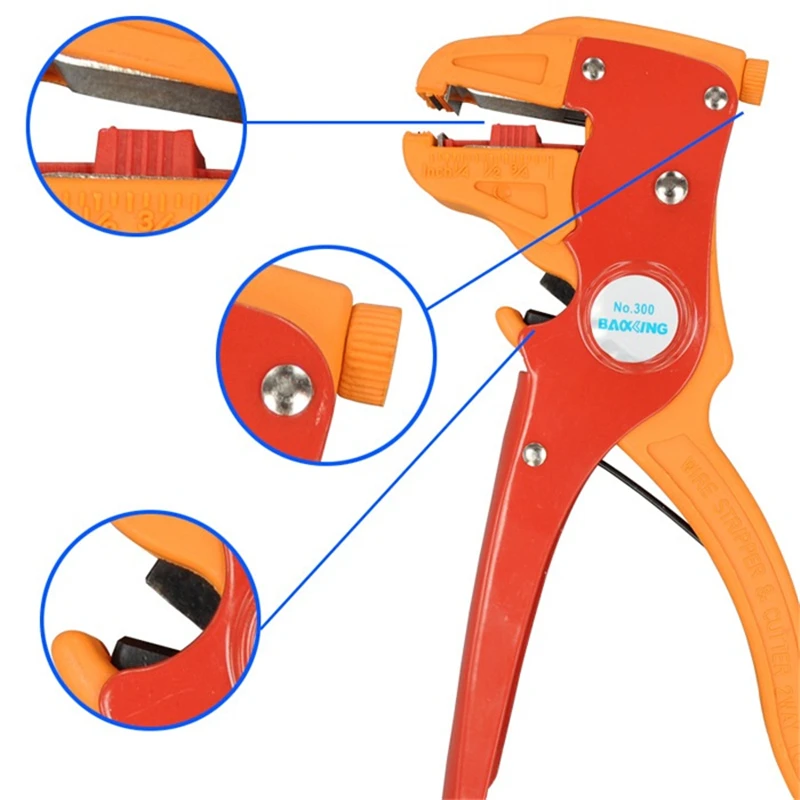 4 way shop wire stripping tool