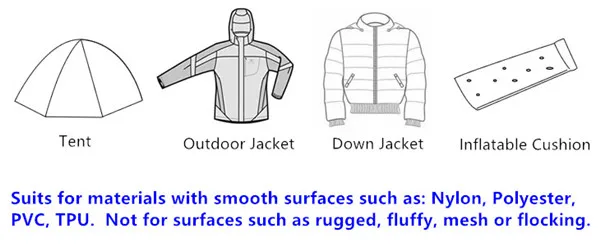 Self-adhesive Nylon material patches for Down Jacket Outdoor Jacket Tent - 3