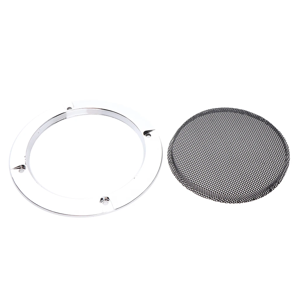 Subwoofer Speaker 4inch Grills Protective Decorative Mesh Cover Metal