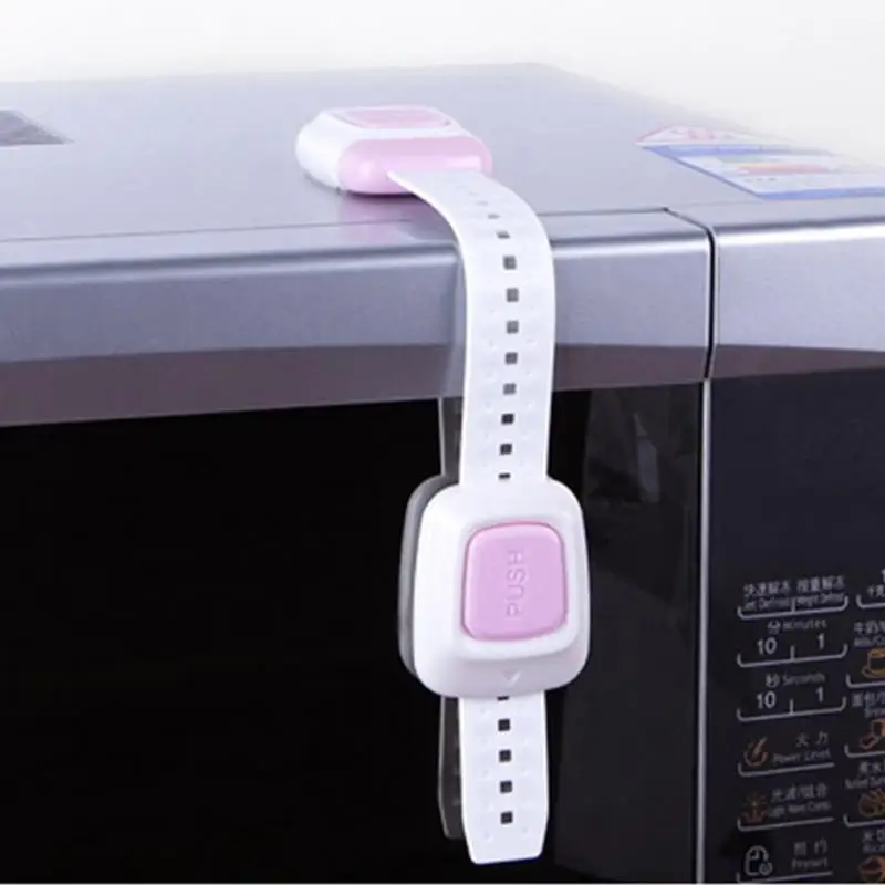 4 цвета Многофункциональный двухпозиционная кнопка блокировки безопасности защиты ящика Холодильник Closestool блокирующий замок для шкафа для детей Детские