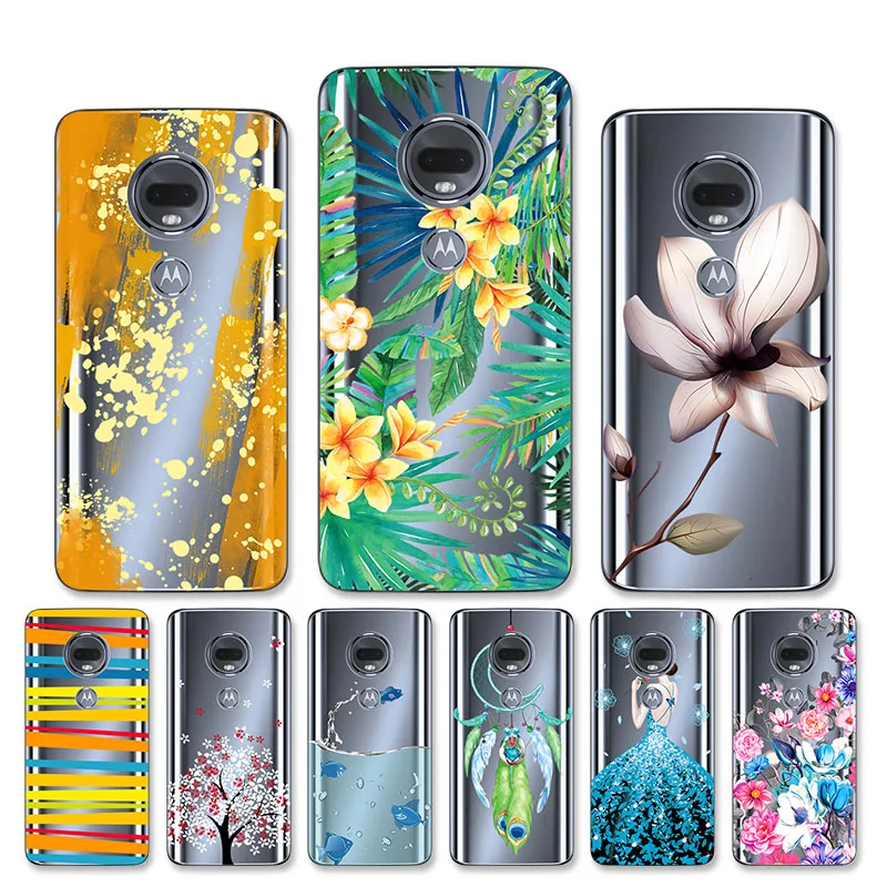 

Cases For Motorola Moto G7 Case Transparent Soft TPU Shockproof Phone Case For Moto G7 Case Silicone Protection Cover Clear
