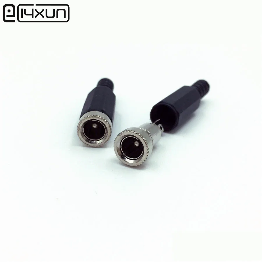 

2pcs 5.5*2.5mm Female DC power plug socket 5.5x2.5 mm Welding Wire type metal head socket