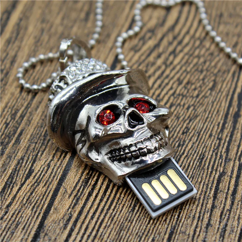 

KING SARAS cool Crystal Devil style usb2.0 4GB 8GB 16GB 32GB pendrive USB Flash Drive creative gift Pendrive