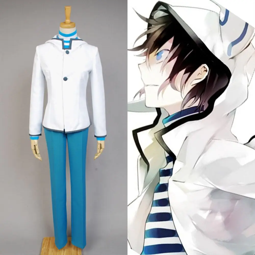 Косплей Shin Megami Tensei Devil Survivor 2 Hibiki Kuze Полный комплект костюм Хэллоуин Карнавальный