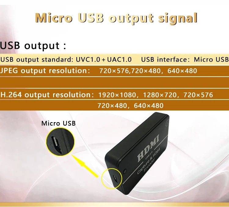 Бесплатно драйвер, A/V карты захвата HDMI видео Capture Box Поддержка Android/Linux/Mac/Windows