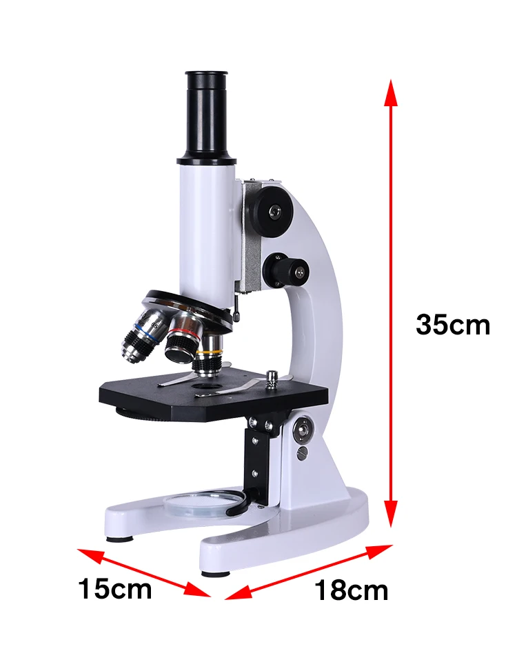 Zoom 640X HD Монокуляр Биологический микроскоп научный эксперимент студенческая школа образование научная лаборатория окуляр 10x 16x