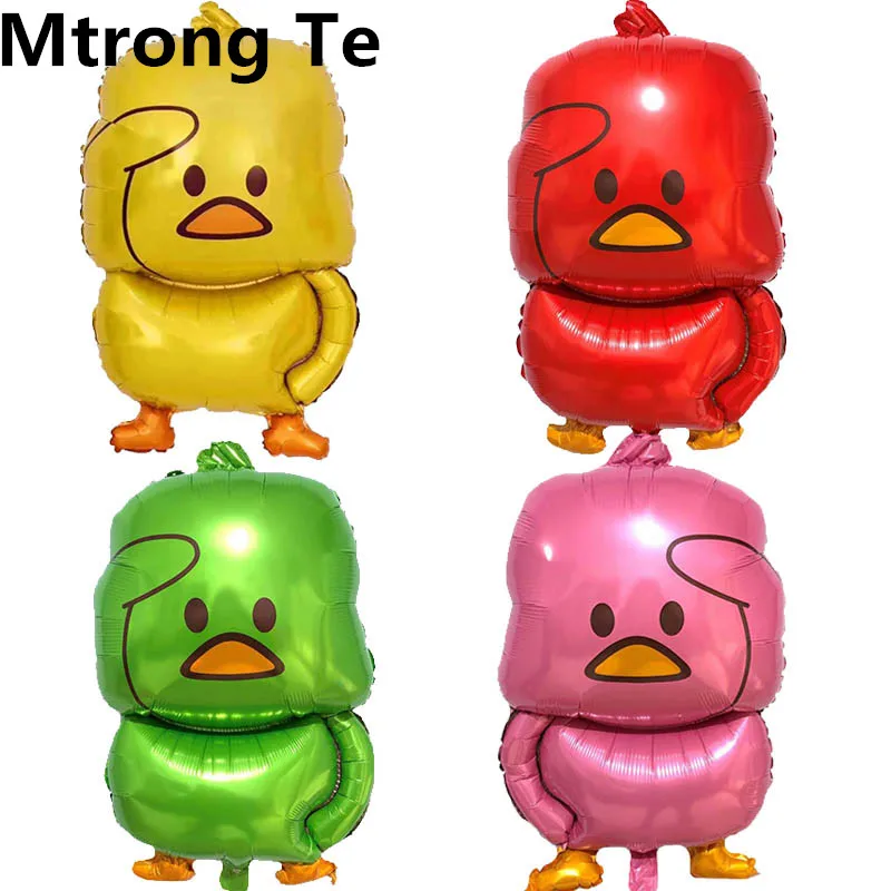 50pcs Large Size Cartoon 3D Yellow Duck Animal Helium Balloons for Unicorn Party Supplies Children Birthday Globos | Дом и сад