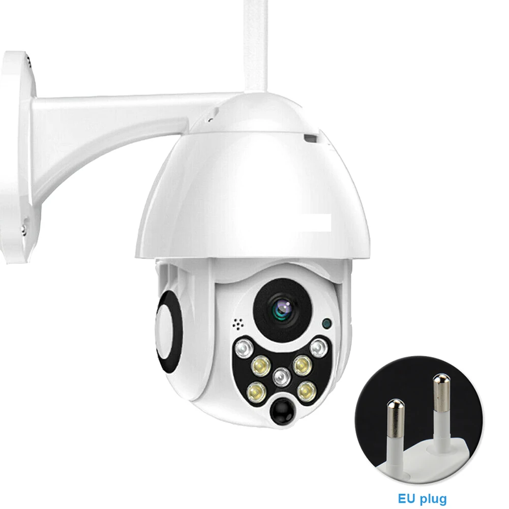 

1080P HD Wireless WiFi Night Vision Multifunction Two Way Audio IP Camera Home Security Infrared Outdoor Dome Remote Control