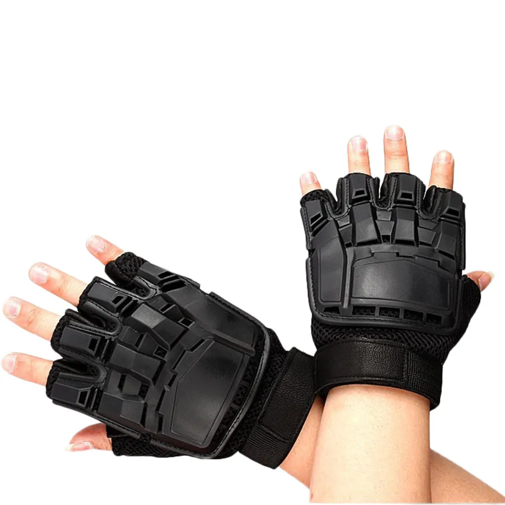 

Outdoor tactical riding gloves non-slip wear-resistant motorcycle half-finger protection mountaineering riding equipment