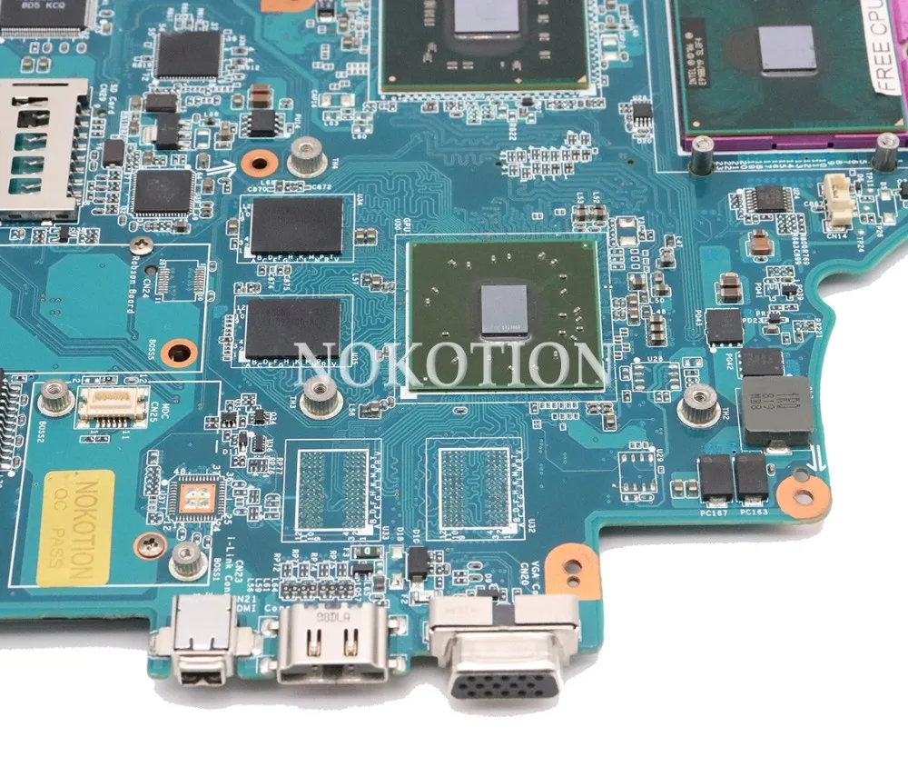 Placa-mãe para notebook