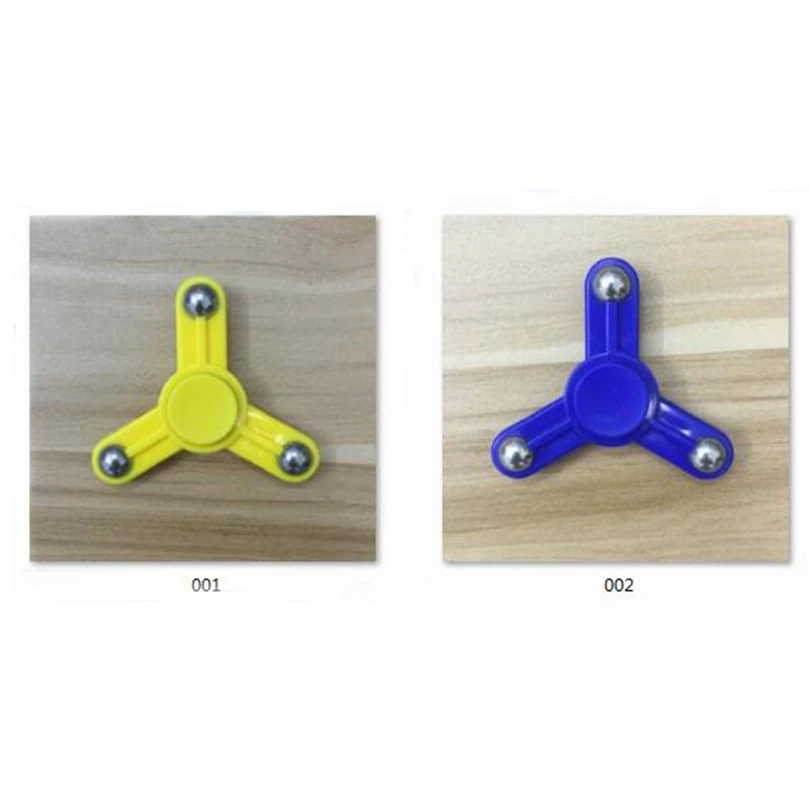 New arrival 2pcs lot hand Spinner Fidgets Toy Plastic EDC Sensory Fidget Spinner For Kids Adult