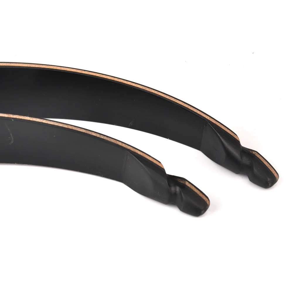 Najtaniej 1 para wysokiej jakości zdjąć Recurve łuk kończyny 20 32 lbs dla JUNXING F155 z drewno klonowe wspierane wysokiej wytrzymałości włókna szklanego kończyny