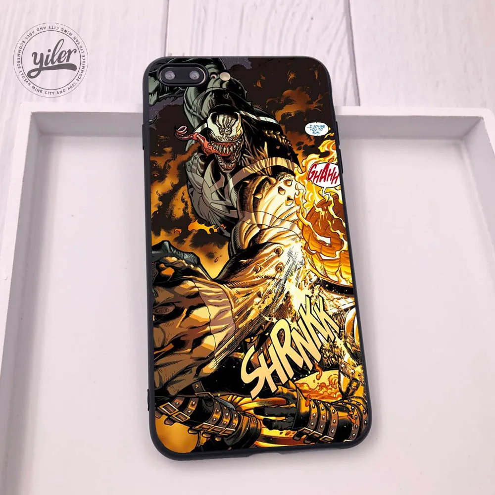 Venom для Fundas iPhone 11 Pro XS Max чехол для iPhone 8 Plus XR Coque чехол для iPhone 5S 6 7 Plus SE X 11 чехол для телефона