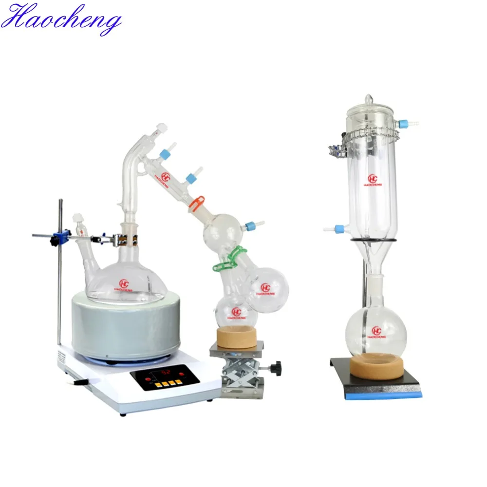 Distillation-With TS Heating Mantle