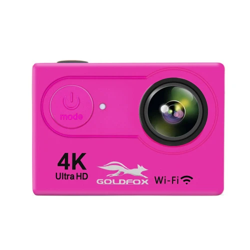 Красный H9 Экшн-камера Ultra HD 4K WiFi камера 2," ЖК-экран Спорт DV Go Водонепроницаемая профессиональная камера на шлем видео запись камера для автомобиля - Цвет: Красный