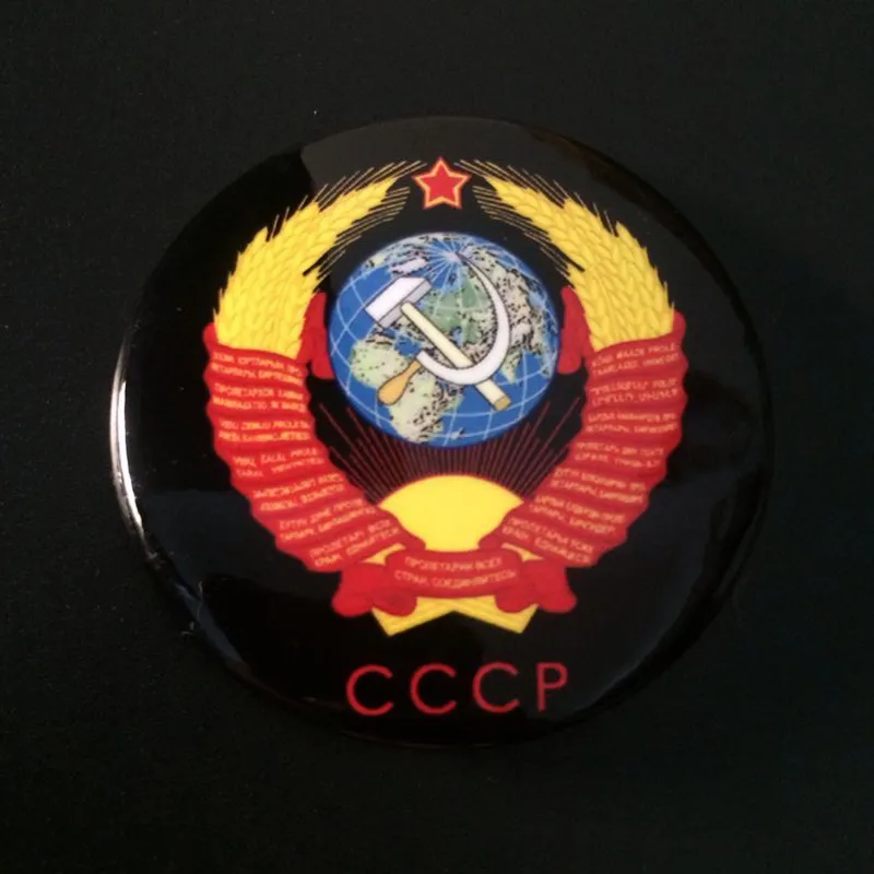 KGB Броши СССР 44 мм Второй мировой войны CCCP, женщины генералы, российский знак булавки
