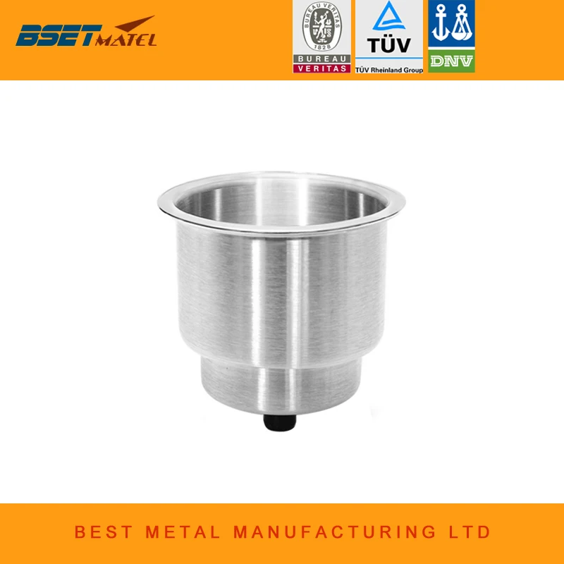 

Stainless Steel 304 Cup Drink Holder Can Bottle Holder Stand Mount Support Auto Car Marine Boat Truck RV Fishing Box