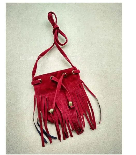 10pcs/lot! New Arrivals! PU Tassel Crossbody Bag Gilrs Girls Bag Cool Messenger Bag for Fashion Tassel