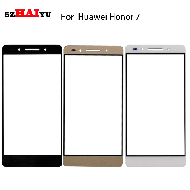 ЖК экран для Huawei Honor 7 переднее стекло замены|front glass|glass lenslcd glass |