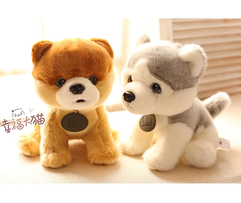 Husky plush dog (1)