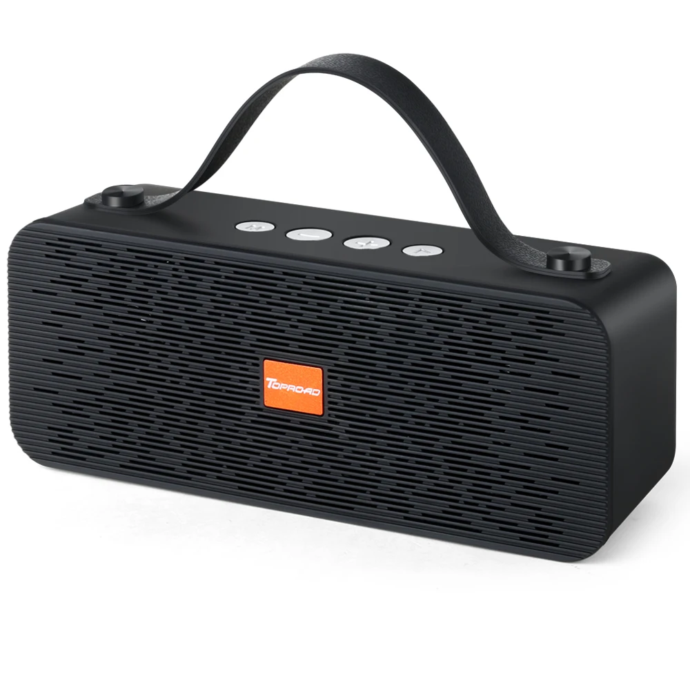 

TOPROAD Portable Hifi Bluetooth Speaker Wireless Stereo Sound Box Outdoor Speakers Support TF FM Radio AUX with MIC