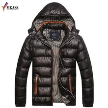 Новая распродажа, зимняя мужская куртка, теплый пуховик, Повседневная парка, Мужская стеганая зимняя куртка, повседневное красивое зимнее пальто для мужчин