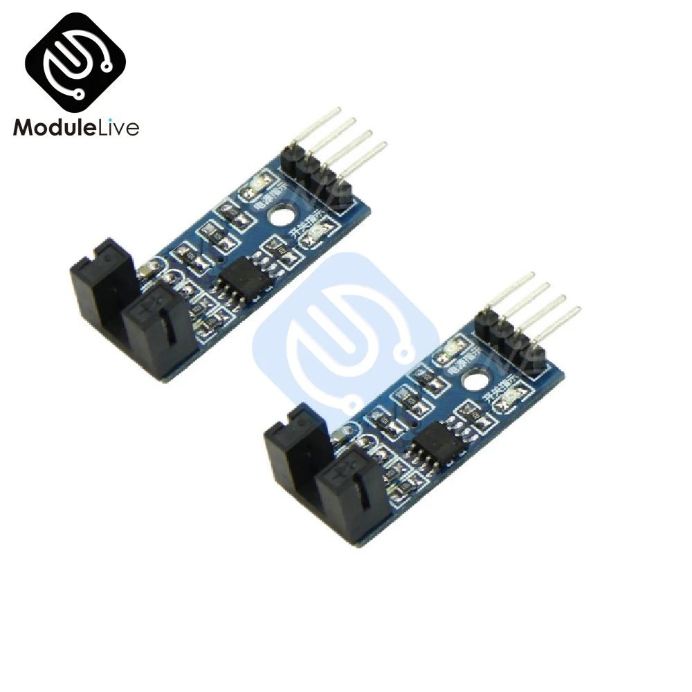Модуль датчика скорости LM393 для Arduino Groove 2 шт. Тип слота ИК оптрон соединительный