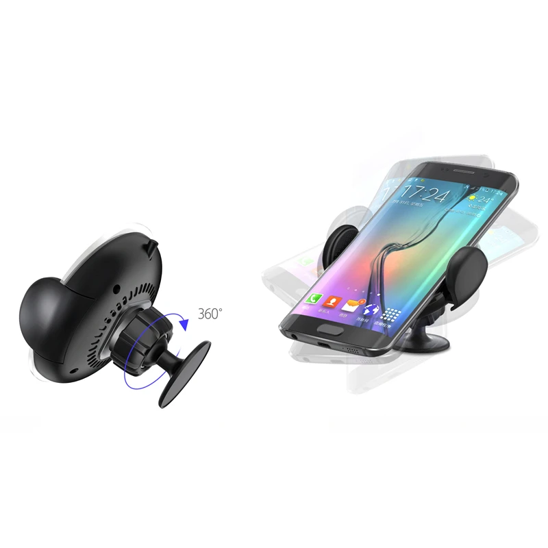 

Car Wireless Charger Air Outlet Mounting Mobile Phone Wireless Charging bracket for iPhone X 8 8Plus/Samsung Galaxy S8 NOTE8