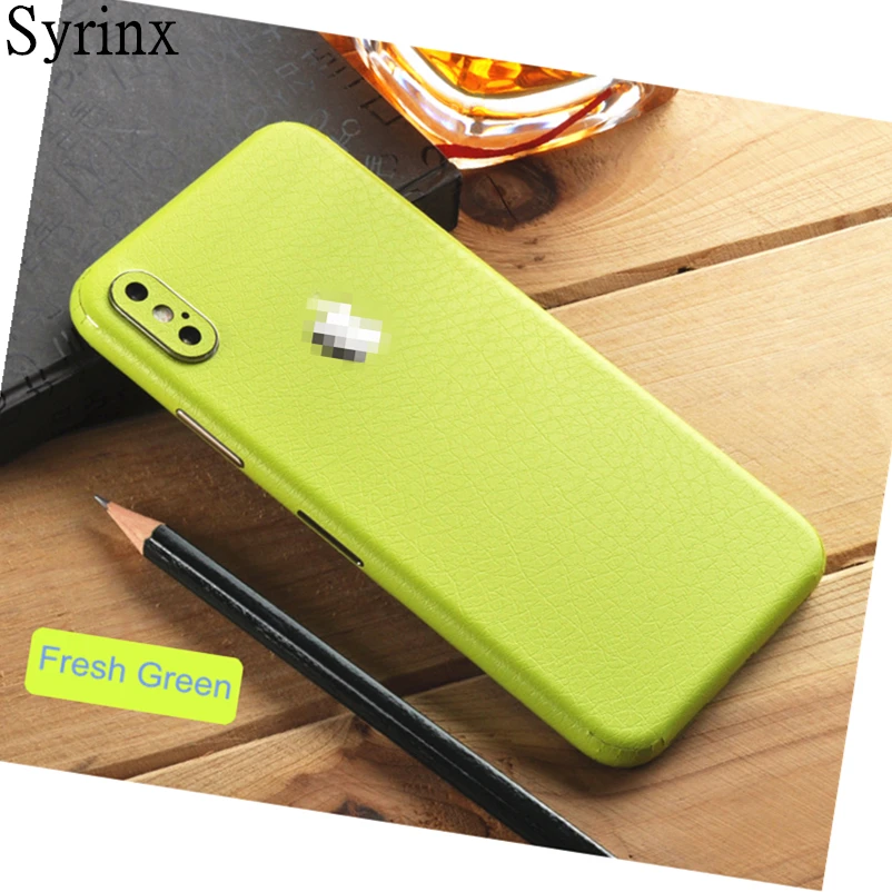

Protector Protective Cover Stickers Color Decorative Case Skin Pattern Back Film Thin Screen For iPhone 6 6s 7 8 Plus X XS Max