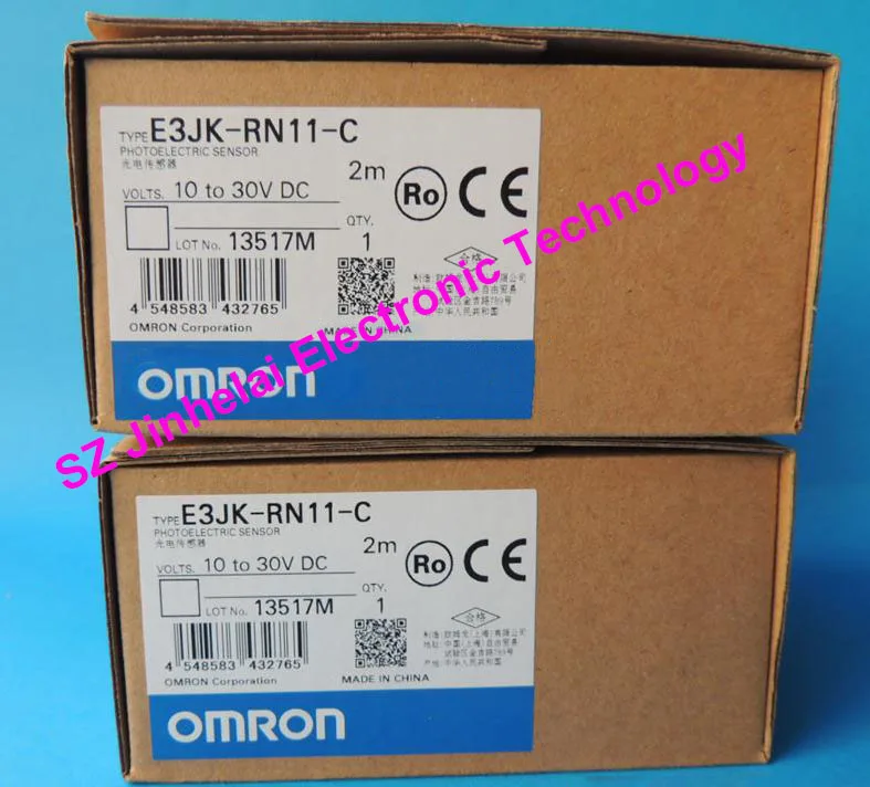 Authentic original OMRON PHOTOELECTRIC SWITCH SENSOR E3JK-RN11-C 2M 10-30VDC Authentic original OMRON PHOTOELECTRIC SWITCH SENSOR E3JK-RN11-C 2M 10-30VDC