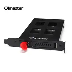 OImaster PCI однодисковый жесткий диск коробка Шасси Корпус для жесткого диска Multi Drive внутренний жесткий диск корпус