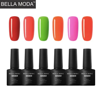 

Nail Gel Nail Polish BELLA MODA 10ml Choose 6 Colors Nail Art Manicure Kits Varnish Lacquer