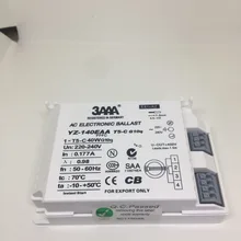 YZ140EAA-T5-C 40 Вт 220-240 В AC люминесцентные лампы, ЭПРА для T5 кольцо лампы стандарт Reator