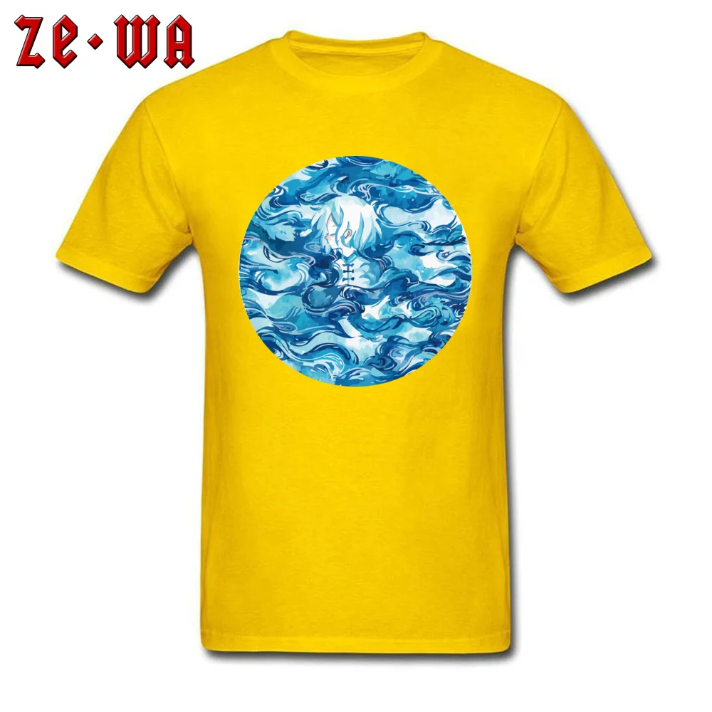 Men's Rife Print Tops Tees Crewneck Summer/Fall All Cotton Top T-shirts Casual Short Sleeve 201897Y7 Tops Shirt 201897Y7 yellow