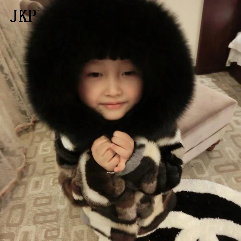kids Mink Fur Jacket Girls Long Jackets Children natural Mink Fur Coat Outerwear Fox fur collar Hooded coat Boy Girls Jacket kids Mink Fur Jacket Girls Long Jackets Children natural Mink Fur Coat Outerwear Fox fur collar Hooded coat Boy Girls Jacket