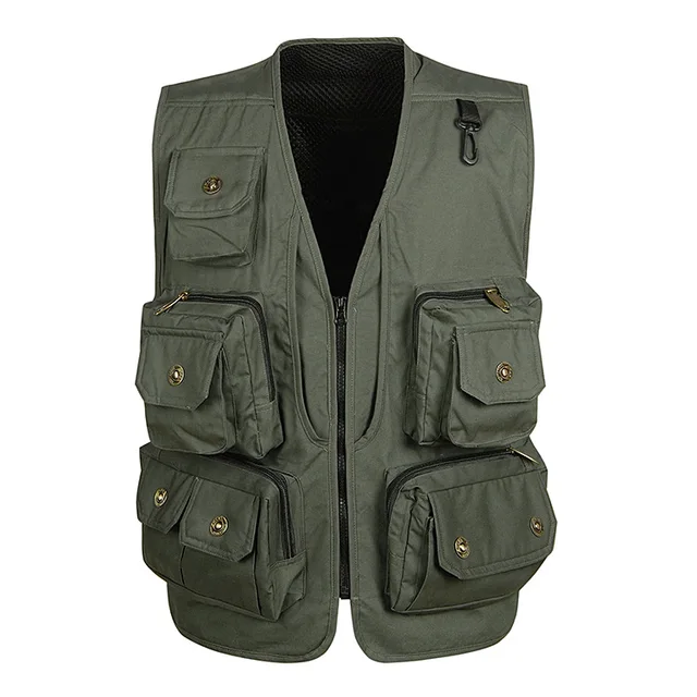 Fashion Tactical Vest Military Clothes Director Photography fisherman's