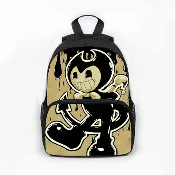 

Fashion Cute Animal Backpacks For School Kids Bendy and The Ink Machine Backpack For Boys Girls Birthday Gift Tyrannosaurus Bag