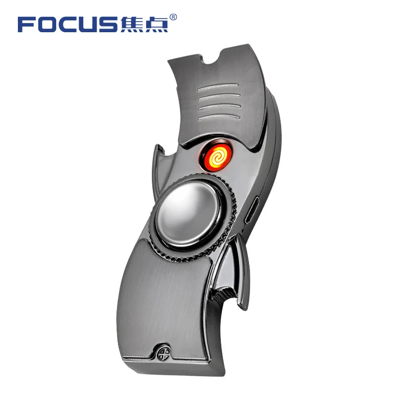 2019 ручной Спиннер Fidget Tri Spinner USB Электронная сигарета зажигалка игрушка для рук