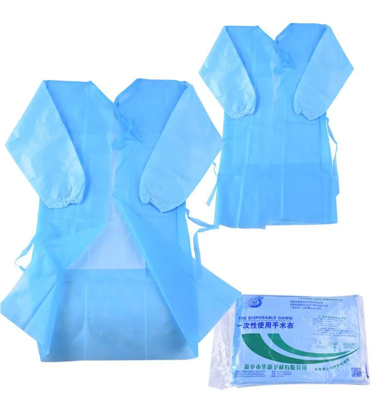 Disposable surgical gown thin and light dust clothes woven overalls