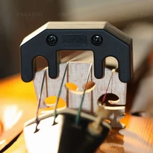 MoonEmbassy 3/4-4/4 скрипка немой практика твердый металл обернутый с резиновой скрипки аксессуары для глушителей