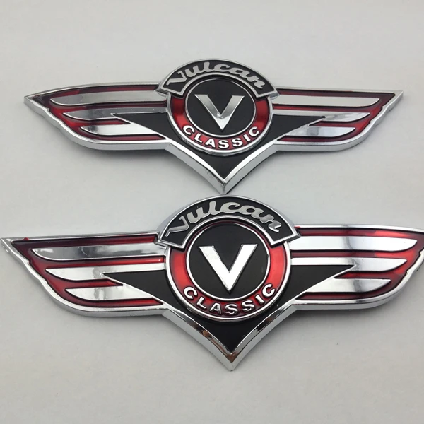 3D Gas Tank Sticker Emblem Badge Fuel Decals Fits For Kawasaki VN