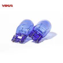 2017 Quality New 1Pcs Dual filament W21 / 5W T20 580 7443 Led HID Car Lamp DRL Super White Light Car Light Lamp Car Light Source