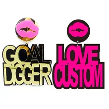 Серьги-гвоздики под заказ в стиле Gole DIGGER