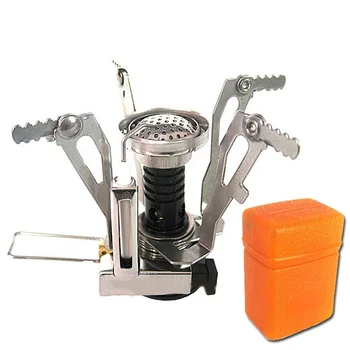 

Hot Selling New Portable Mini Outdoor Camping Accessory Steel Gas Burner Stove for Outdoor Picnic Practical stove High Quality